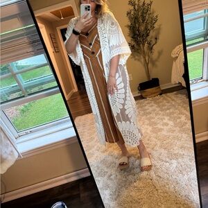 White cover up size S